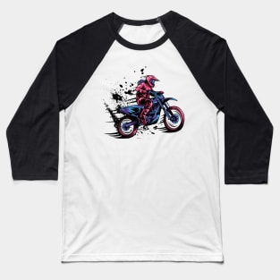 Motocross Maven: Girl Power on Two Wheels Baseball T-Shirt